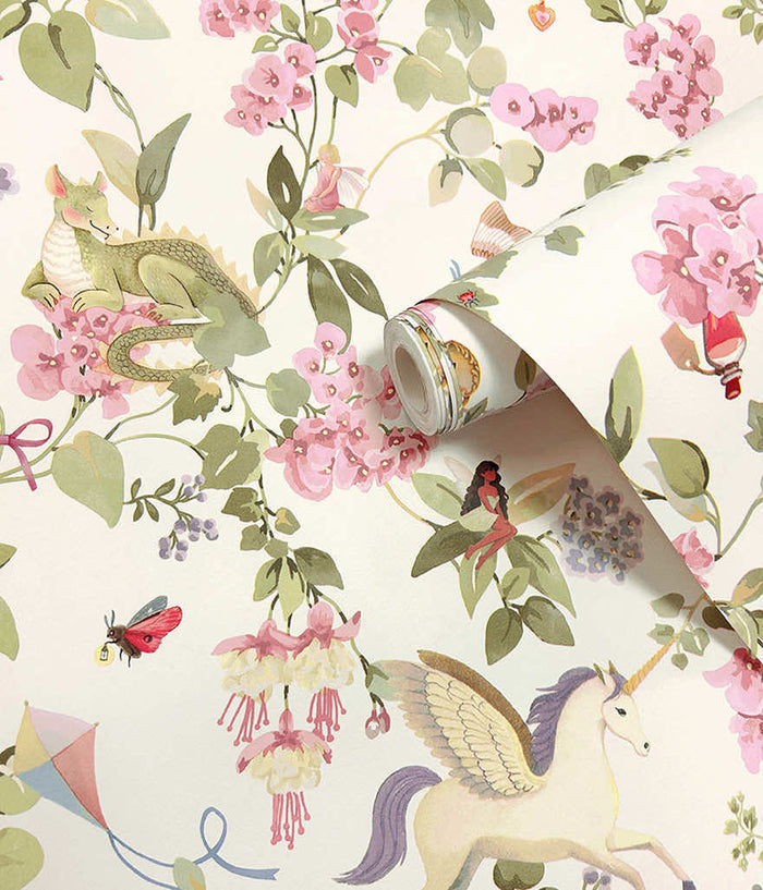 Away with the Fairies Wallpaper - Multi