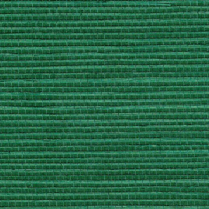 Bali 2 - Grasscloth Wallpaper - Brilliant Emerald