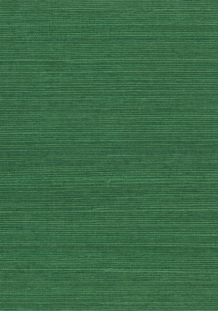 Bali 2 - Grasscloth Wallpaper - Brilliant Emerald