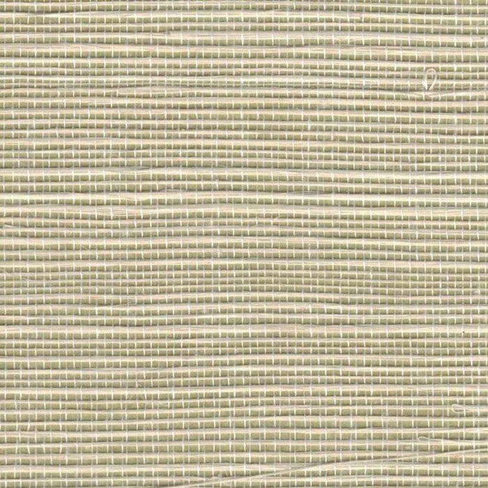 Bali 2 - Grasscloth Wallpaper - Canary Green