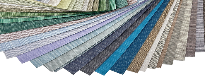 Bali 2 - Grasscloth Wallpaper - Dark Blue