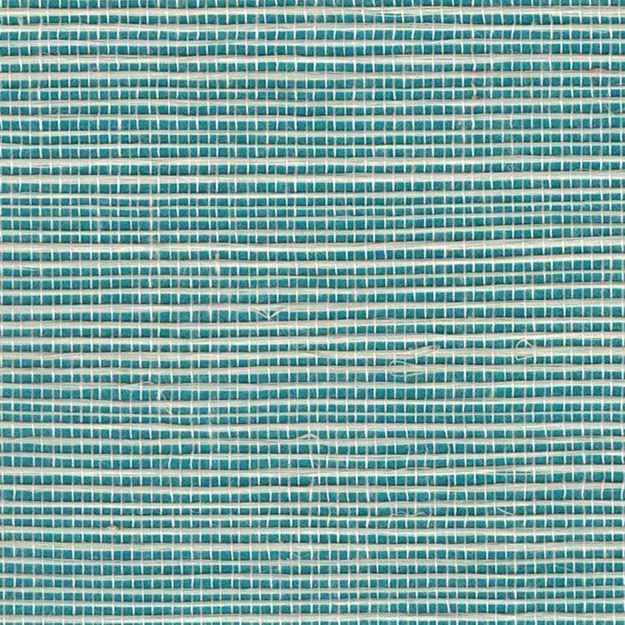 Bali 2 - Grasscloth Wallpaper - Norse Blue