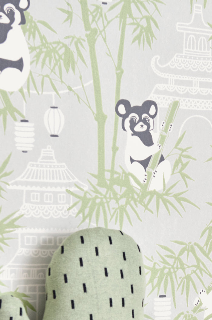 Bambu Wallpaper - Grey