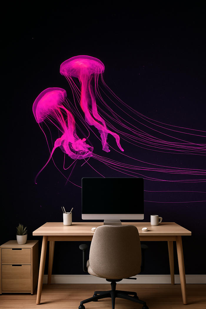 Barbies Jellyfish Mural
