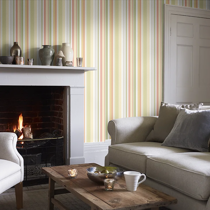 Barcode Wallpaper - Fern Twist