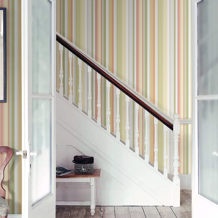 Barcode Wallpaper - Fern Twist