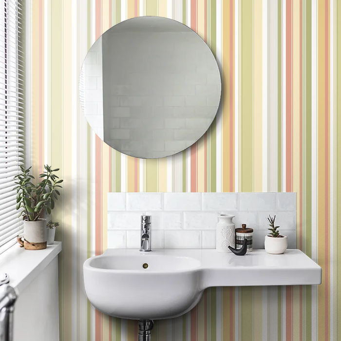 Barcode Wallpaper - Fern Twist