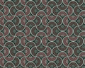 Baroque Pattern II Wallpaper - Brown