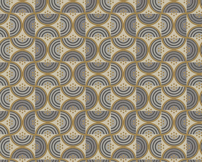 Baroque Pattern II Wallpaper - Sand