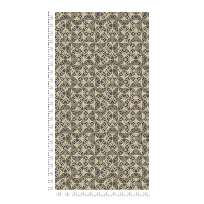 Baroque Pattern II Wallpaper - Sand