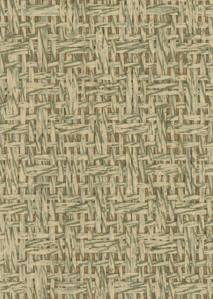 Basket Case - Grasscloth Wallpaper - Forest Lane