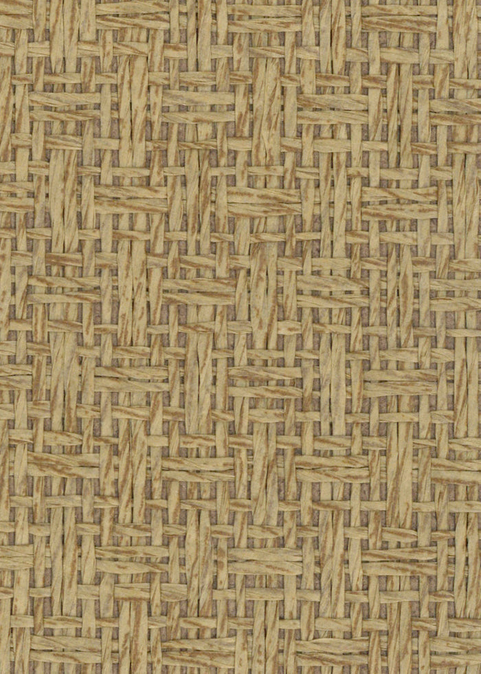 Basket Case - Grasscloth Wallpaper - Latte