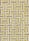 Basket Weave Grass cloth Wallpaper - Camel on Gold