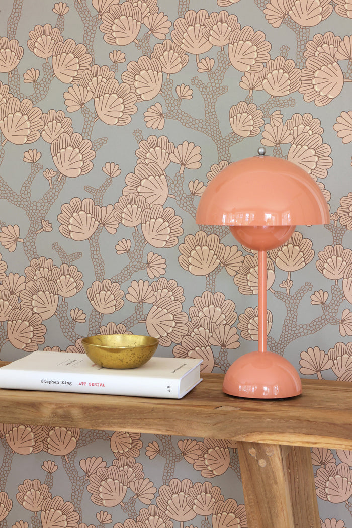Beachy Breeze Wallpaper - Bay Tree Green