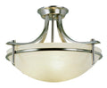 Bel Air Lighting 8172 BN 3-Light Semi Flush Mount