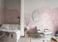 Bellewood Clouds - Pink - Custom Sized Wallpaper Mural (per m2)