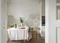 Bellewood Clouds - Sand - Custom Sized Wallpaper Mural (per m2)