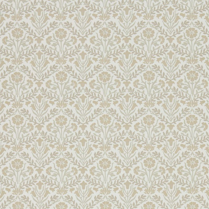 Bellflowers Wallpaper - Morris - Linen/Cream
