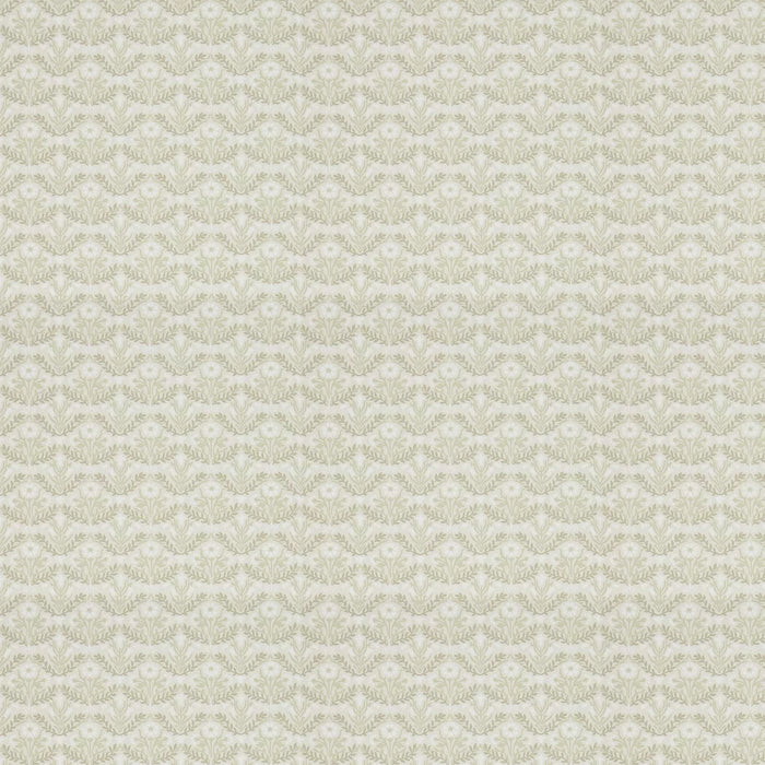 Bellflowers Wallpaper - Morris - Manilla/Olive