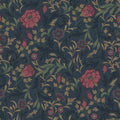 Bilbury Floral Wallpaper - Navy