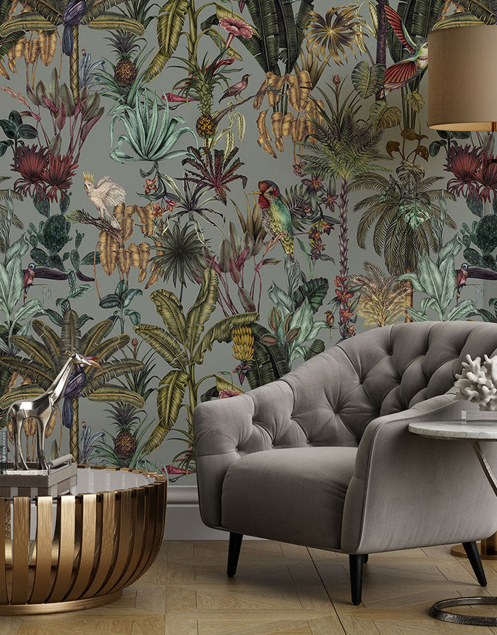 Birds Birds Mural Wallpaper - Original