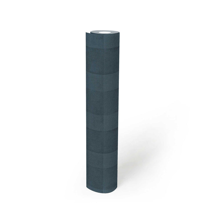 Bistro Plaid - Checkered Wallpaper - Blue