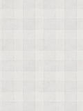 Bistro Plaid - Checkered Wallpaper - Grey