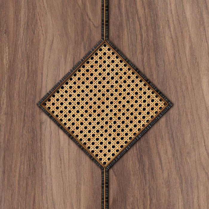 Cane Diamond Webbing Wallpaper 5 Colours NZ-Wallpaper