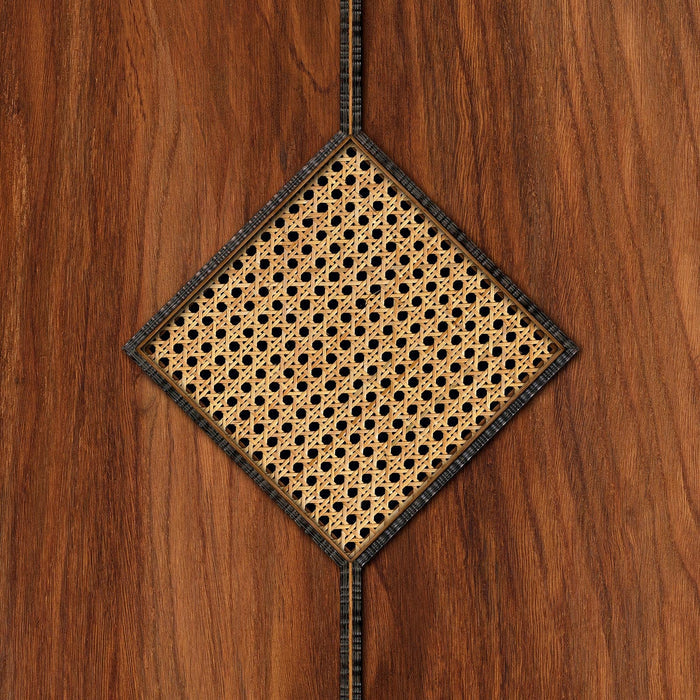 Cane Diamond Webbing Wallpaper 5 Colours NZ-Wallpaper