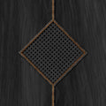 Black Cane Diamond Webbing Wallpaper -SALE