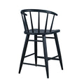 Black Spindle Bar Stool - Adams Furniture