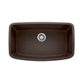 Blanco 441610 Valea Super Undermount Single Bowl Kitchen Sink, Large, Anthracite