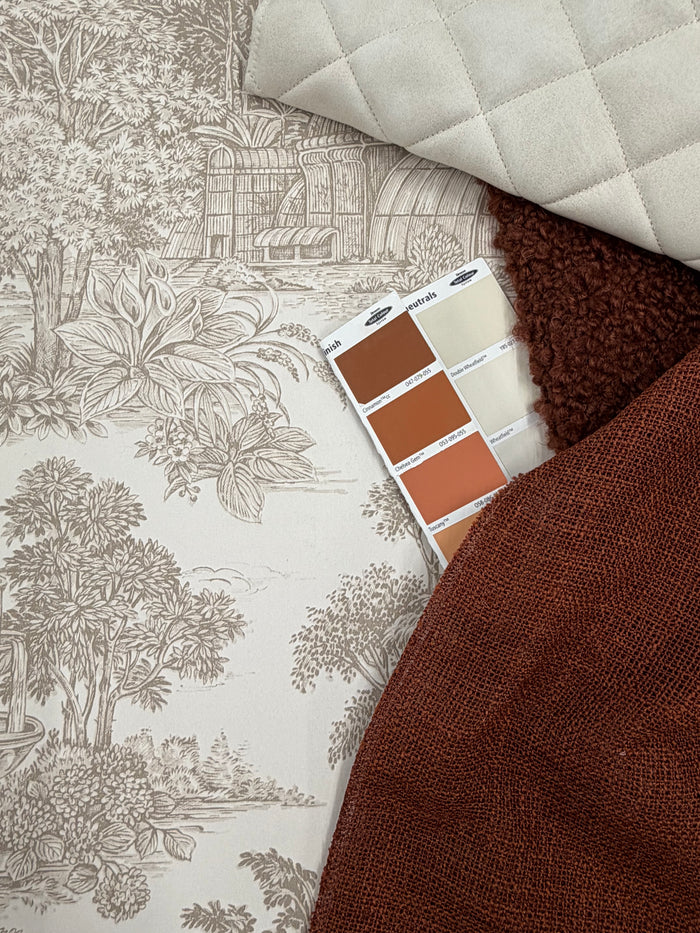 Blenheim – Garden Toile Wallpaper – Cream
