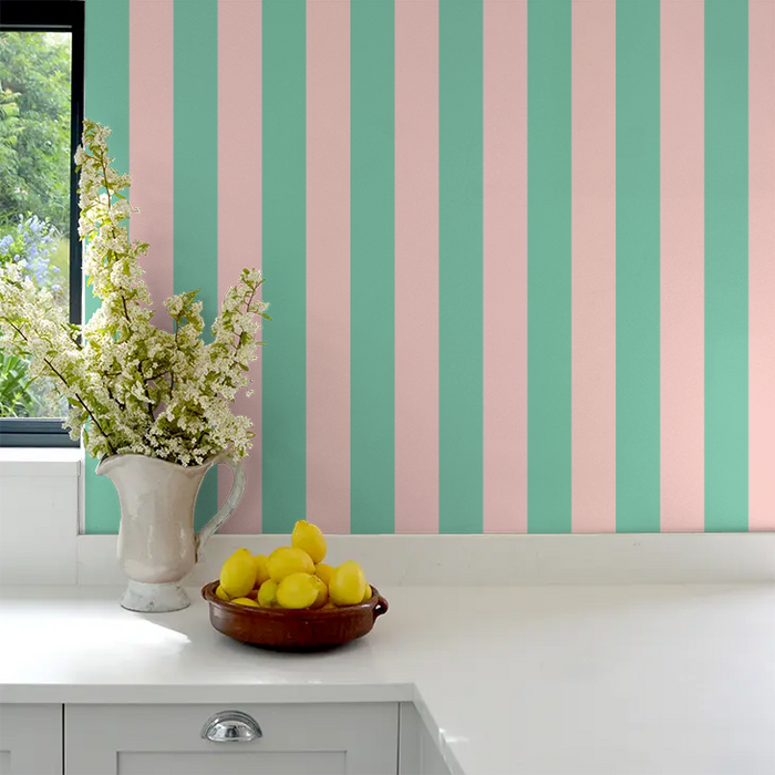 Bloc Stripe - Ohpopsi - Jade Blossom