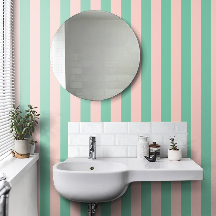 Bloc Stripe - Ohpopsi - Jade Blossom
