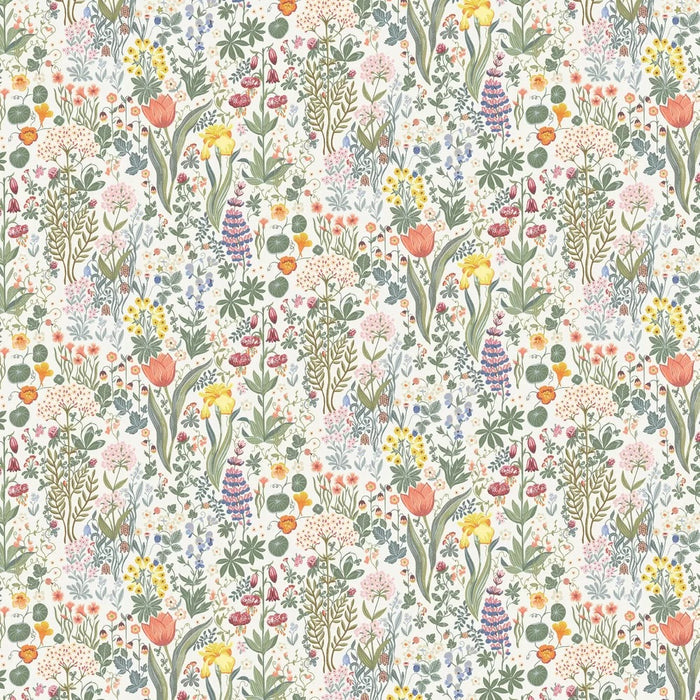 Bloomsterhav Wallpaper - White