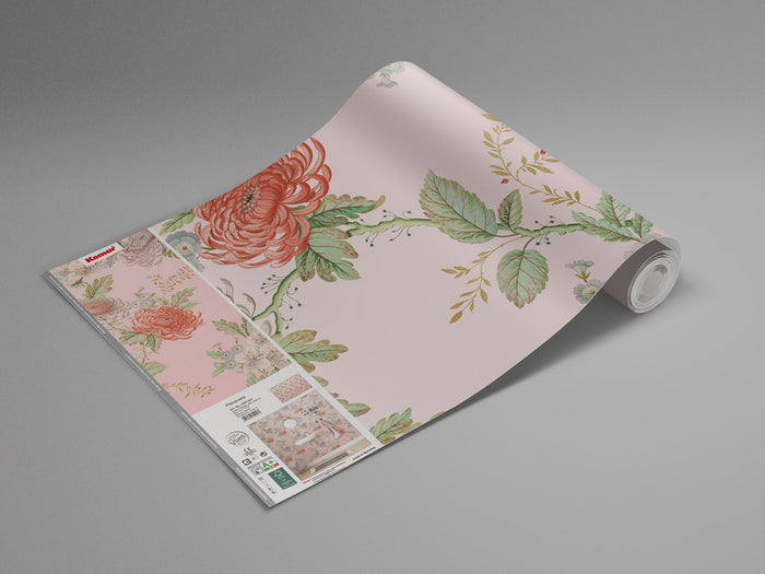 Blossom Reverie - Custom Sized Wallpaper Mural (per m2)