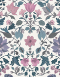 Bocage Wallpaper - Teal