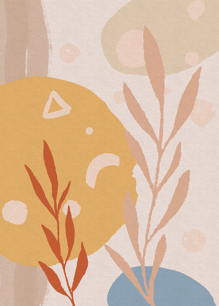 Bohemia Scandi - Custom Sized Mural Wallpaper (per m2)