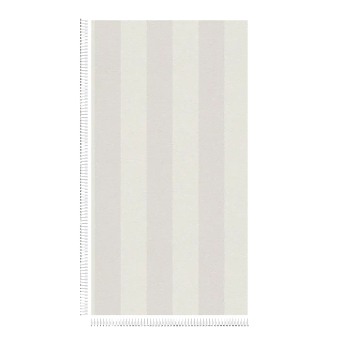 Bold Bands - Stripe Wallpaper - Ash
