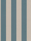 Bold Bands - Stripe Wallpaper - Blue