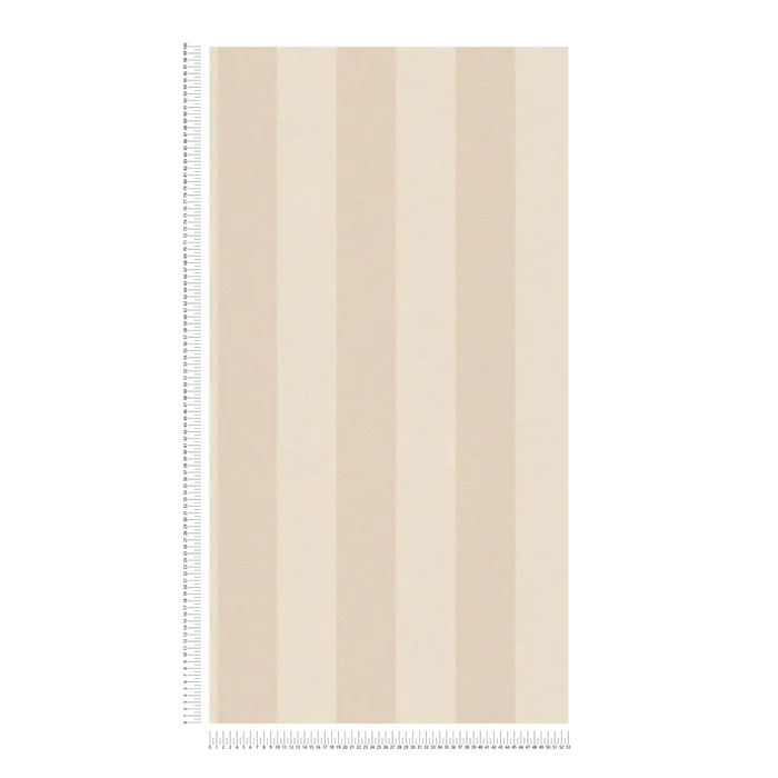 Bold Bands - Stripe Wallpaper - Cream