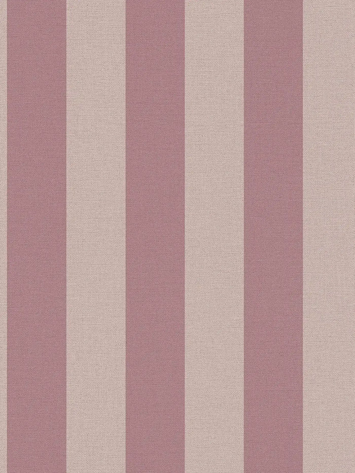 Bold Bands - Stripe Wallpaper - Purple