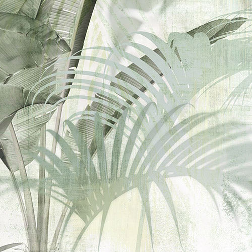 Botanical Boho - Custom Sized Wallpaper Mural (per m2)