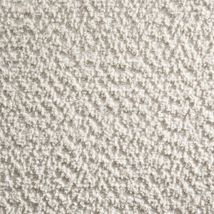 Boucle Upholstered Tufted Accent Bench Vanilla - Adams Furniture