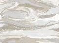 Boulevard Marble CORK - Light Grey + Gold - Custom Sized Wallpaper Mural (per m2)