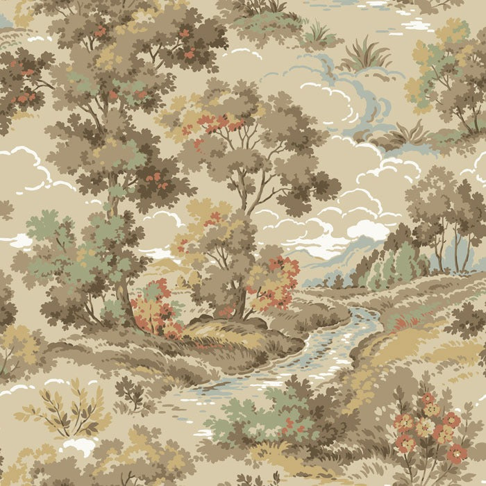 Boulognerskogen Wallpaper - Beige