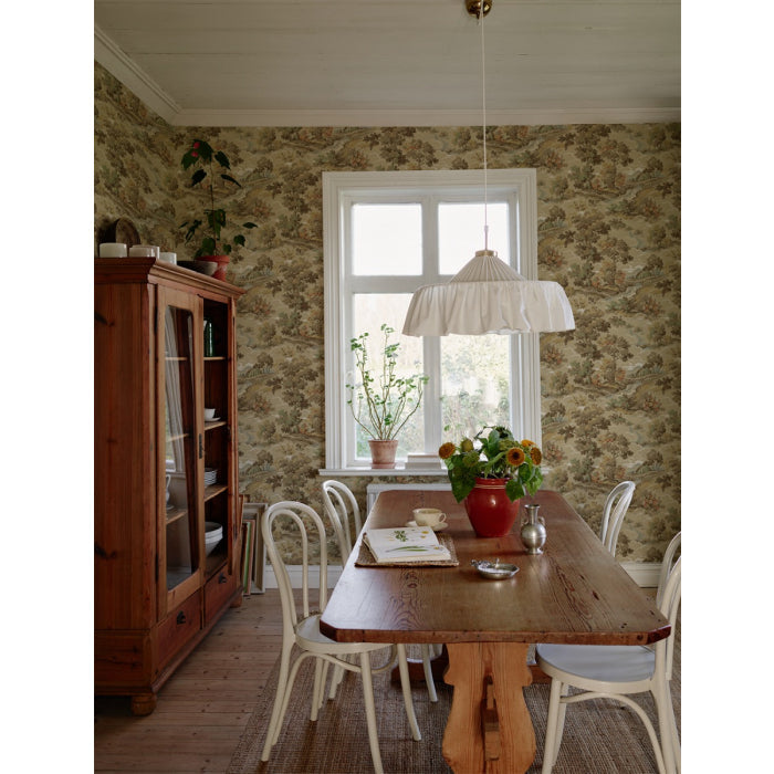 Boulognerskogen Wallpaper - Beige