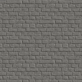 Brick Vinyl Wall Wallpaper - Charcoal Grey - Last 48 Rolls