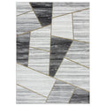Brooklyn 5x8 Grey Area Rug - Adams Furniture